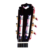 KAPOK Handmade Spanish 39-Inch High Quality Professional Classical Guitar Cedar Top Ebony Fingerboard All Solid Wood Gloss Maple