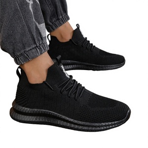 Calzado Deportivo de Moda para Hombre, Ligero, Cómodo, Punta Cerrada, Amortiguación Suave, Resistente a Impactos, Parte Superior de Malla Transpirable, EVA - Product Image 3