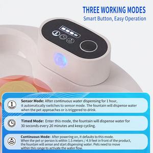 <span class=keywords><strong>Bebedero</strong></span> para <span class=keywords><strong>Gatos</strong></span> con Capacidad de 2.6L, Funciona con Batería de 4000mAh, Inalámbrico, Dispensador de Agua para Mascotas con Forma de <span class=keywords><strong>Flor</strong></span>, Sensor de Movimiento Inteligente, <span class=keywords><strong>Bebedero</strong></span> para Perros - Product Image 5