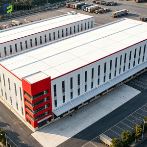 Atelier modulaire en acier de construction robuste à portée libre pour entrepôt industriel et terminal de marchandises en vrac - Product Image 1