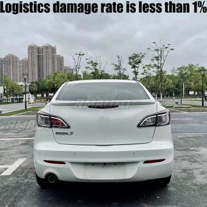 Alerón Trasero de Plástico ABS Sin Pintar para Mazda 3 Sedán de 4 Puertas 2011-2016, Alerón para Maletero, Estilo de Auto - Product Image 2