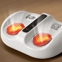 Cosmo Elektro-Fußmassagegerät mit Wärme und Vibration, Warme Fußwärmerfunktion zur Verbesserung der Durchblutung für Tägliche Fuß- und Beinpflege
