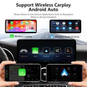 Màn hình ô tô không dây Carplay siêu mỏng 12.3 inch dành cho MERCEDES BENZ W205 GLC Class X253 W446, hỗ trợ Android Auto, Carplay, <span class=keywords><strong>Linux</strong></span>, Wifi - Product Image 6