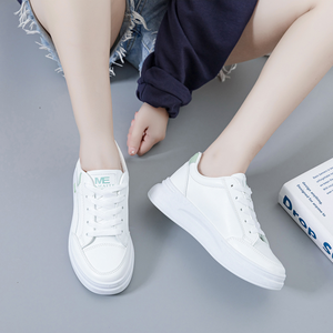 Atacado Novo Estilo Senhoras Moda Meninas Caminhando Sapatos Casuais Verão Outono Macio Esportes Tênis Brancos Para A Mulher - Product Image 6