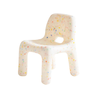 Ensemble table et chaises d'étude modernes pour enfants, table et tabouret pour tout-petits, banc en plastique robuste et durable, écologique, pour salon, bébé
