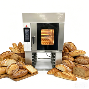 Horno de Convección Rotatorio Eléctrico Comercial Multiusos de 5-10 Bandejas con Vapor para Hornear Pan, Pasteles, <span class=keywords><strong>Pizza</strong></span>, Tartas de Huevo - Product Image 1