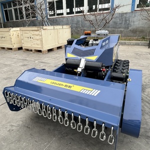 Tondeuse à gazon robotisée professionnelle <span class=keywords><strong>de</strong></span> qualité supérieure, à chenilles, diesel, avec moteur 4 temps et télécommande intelligente - Product Image 1
