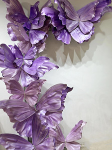 Farfalla Artificiale Grande Fatta a Mano, Bestseller Professionale per Decorazioni Romantiche di Matrimoni, Primavera, Interni ed Esterni - Product Image 1
