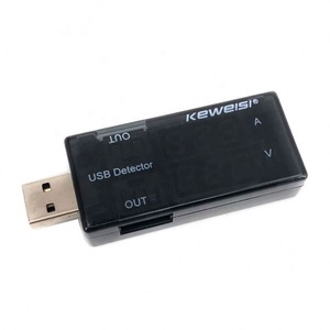 Detector de Corriente y Voltaje USB Dual Rojo+Azul, Probador de Batería, Voltímetro, Amperímetro, Doctor de Cargadores - Product Image 2