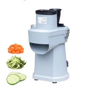 Trancheuse de légumes de restaurant machine de coupe commerciale automatique de fruits et de hachoir d'oignon