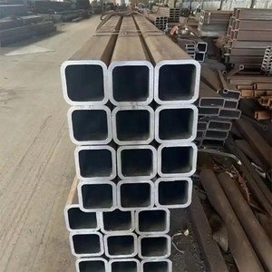 Tubo Rectangular de Acero de 30G 40G 50G 60G, Tubo Cuadrado de Hierro Metálico / Sección Hueca Cuadrada de Hierro Negro - Product Image 2