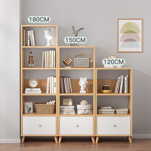 Estantería interior de diseño europeo moderno, fácil instalación y gran espacio de almacenamiento para <span class=keywords><strong>dormitorio</strong></span>, sala de estar y escuela - Product Image 4