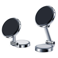 2025 Offres Spéciales forte Rotation à 360 degrés alliage support de support de téléphone magnétique aimants collants pour téléphone portable de voiture