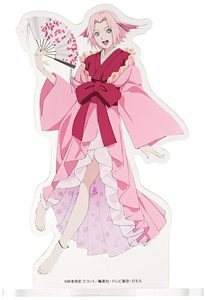 Figura Acrílica de Personaje de Anime OEM Odm a3 <span class=keywords><strong>Boruto</strong></span> 02 Hyakki Yagyo Ver Sakura Haruno - Product Image 5