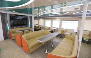 Barco de pasajeros de aluminio de 237 plazas con navegación costera personalizada elegante, motor interior de combustible diésel, diseño moderno para nuevos cruceros - Product Image 5