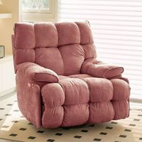 Fauteuil de salon Lazy Cloud, chaise longue de détente, fauteuil inclinable pivotant, chaise berçante, lit pour dormir