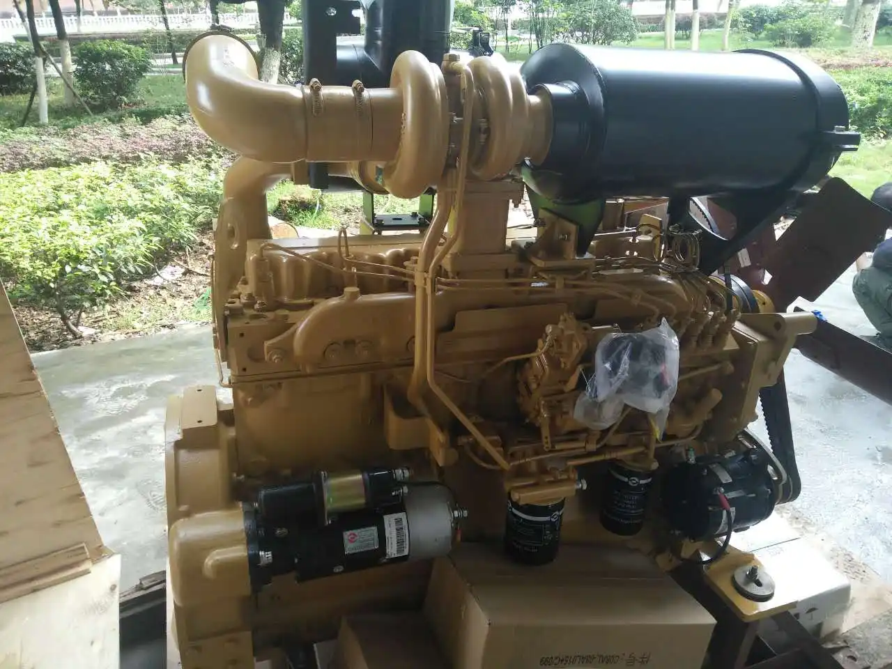 Shantui Bulldozer SD16 motore Assy Shang chai C6121