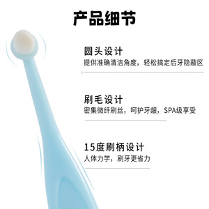 Cepillo de Dientes para Mascotas, Lindo y Energético, Apto para Gatitos y Cachorros, Cepillo de Dientes Suave, Venta al por Mayor - Product Image 3