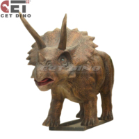 Dinozor Kostümleri Animatronik Model Triceratops Robotik Dinozor Gerçek Boyutta Animatronik Dinozor Simülasyonu Animatronik Modeller