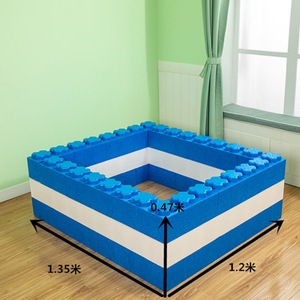 Parque Infantil Grande para Niños, Bloques <span class=keywords><strong>de</strong></span> Construcción <span class=keywords><strong>de</strong></span> Espuma EPP, <span class=keywords><strong>Castillo</strong></span> <span class=keywords><strong>de</strong></span> Plástico Suave, Varios Modelos Divertidos - Product Image 3
