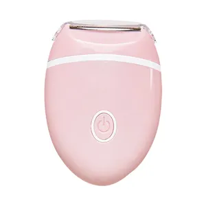 Professional electric shaver IPX5 waterproof Remove battery MINI pocket summer lady hair removal