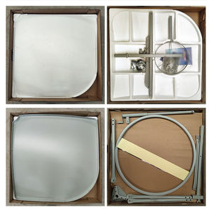 Réchaud <span class=keywords><strong>solaire</strong></span> pliable pour la maison, longueur focale de 0,7 m, dimensions 1,35 m x 1,35 m, appareil de chauffe-eau à économie d'énergie pour une utilisation en milieu rural et en extérieur - Product Image 5