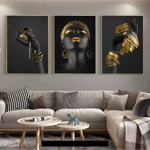 Mural <span class=keywords><strong>de</strong></span> fondo <span class=keywords><strong>para</strong></span> el hogar <span class=keywords><strong>de</strong></span> Mujer Africana moderna, póster <span class=keywords><strong>de</strong></span> arte, imagen impresa, mural <span class=keywords><strong>de</strong></span> decoración <span class=keywords><strong>de</strong></span> habitación - Product Image 1