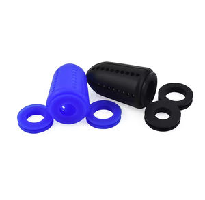 Silencieux de luxe en silicone Shisha narguilé avec boule de filtre sonore accessoires en plastique givré narguilé narguilé en gros - Product Image 3