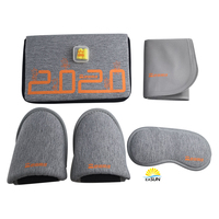Kit de Voyage Avion Prix Usine Vente en Gros Articles de Nuit pour Hommes Ensemble de Voyage Compagnies Aériennes