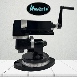 ASSORTS ชุดอุปกรณ์เสริมเครื่องมือแม่นยำ 3 ทิศทางอเนกประสงค์ ขนาด 3 นิ้ว ทำจากเหล็กหล่อสีดำ สำหรับเครื่องกัดอเนกประสงค์ - Product Image 3