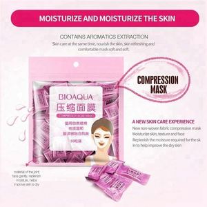 <span class=keywords><strong>Masque</strong></span> facial compressé <span class=keywords><strong>en</strong></span> <span class=keywords><strong>tissu</strong></span> non tissé, <span class=keywords><strong>soin</strong></span> de la peau pro-fin, jetable, bricolage - Product Image 4