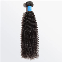 BEISHIN Non Transformé Vierge Brésilienne Remy Bundle De Cheveux Humains Crépus Bouclés Machine Double Trame Cheveux Armure En Gros