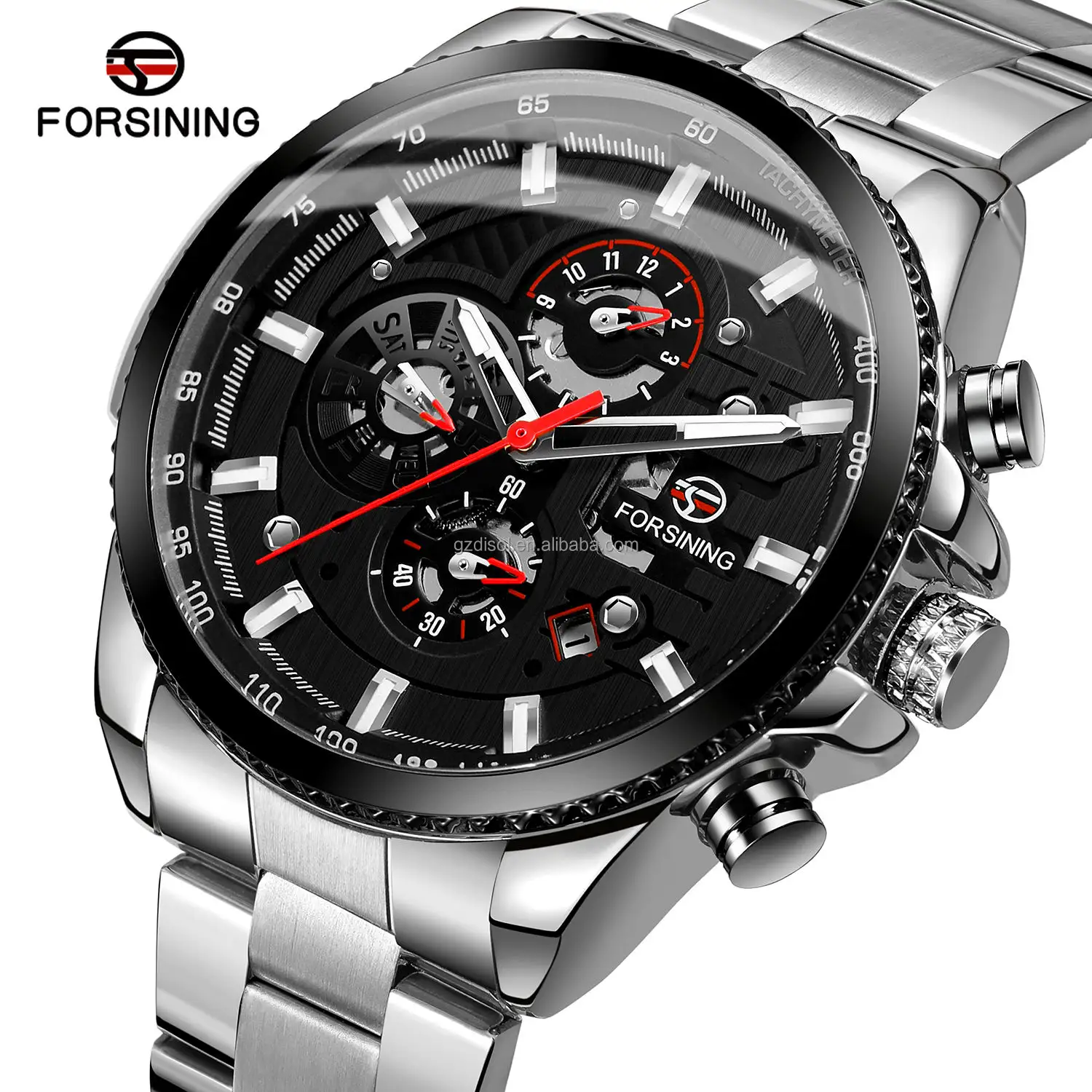 2023 FORSINING Factory 3 ATM waterproof multifunction Watches Men Luxury Brand Automatic mechanical watch for wristwatch man