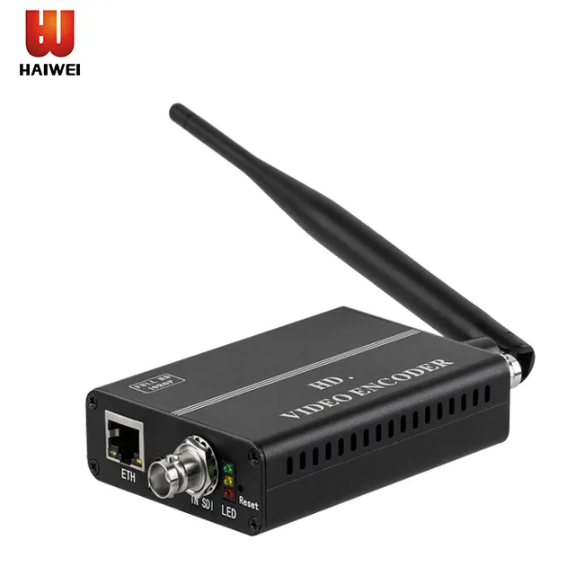 H8114W HD SDI IP codificador RJ45 Ethernet WIFI IPTV Encoder H.264 AVC TV Digital codificador para YouTube Facebook Live streaming