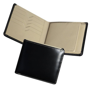 Japanese Style Oiled Leather <b>Wallet</b> 6 In <b>Men's</b> <b>RFID</b> Blocking Multifunctional Card Holder Solid Color Everyday Use - Product Image 1