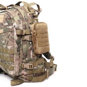 ซองหนังอเนกประสงค์แบบมีซิปกระเป๋าคาดเอวกระเป๋าโทรศัพท์มีซิปกระเป๋ากีฬายุทธวิธี - Product Image 3