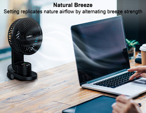 Tente de camping rechargeable à 9 vitesses, alimenté par batterie USB, ventilateur à clipser, dispositif de refroidissement d'<span class=keywords><strong>air</strong></span> en plastique <span class=keywords><strong>pour</strong></span> la maison, camping-car, voyage en plein <span class=keywords><strong>air</strong></span> - Product Image 3