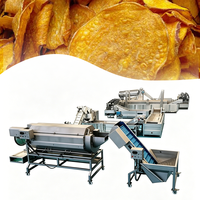 Machine à fabriquer des chips de patate douce 100 kg/h 300 kg/h 500 kg/h, ligne de transformation de chips de patate douce, ligne de production de chips de patate douce