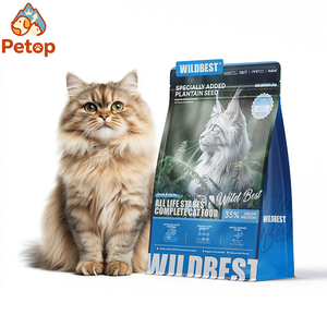 Nourriture sèche pour chats de haute qualité en marque privée, 1 kg, formule à haute teneur en protéines de viande de poulet, alimentation complète et équilibrée, santé de la peau et du pelage, immunité - Product Image 1