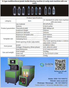 Appareil semi-automatique par injection, <span class=keywords><strong>10</strong></span> pièces, hdpe pet, pc, pp, jerry, réservoir d'eau, bouteille de lait, moulage par soufflage, prix de machine - Product Image 2