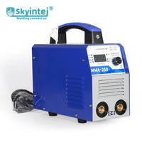 Skyintej MMA 250 Nouveau Design Soudeuse à l'arc AC à moteur métallique 5.3kVA 40% Cycle de travail Construction robuste Inverter 160A AC220V IP21S