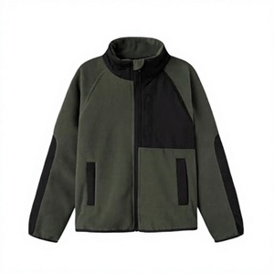 ANSZKTN ODM Dyed Letter <b>Long</b> Casual Sports <b>Men</b> Women Corduroy Polyester Warm Windproof Anti-fouling Sportswear Outdoor <b>Jacket</b> - Product Image 3