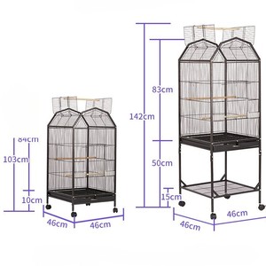 <b>Strong</b> New Design Extra Large House Cage Cages for Breeding Birds Canary Birds House Large Budgie Bird Cage - Product Image 5