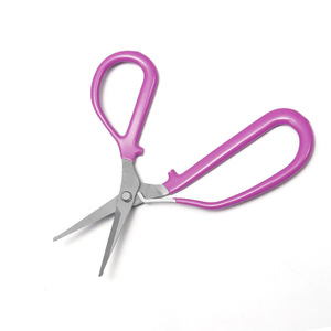 Lu Ban's Work Garden Shears Stainless Steel Bypass Pruner For Pruning Fruit Trees Purple Handle Manual Tool - Product Image 2