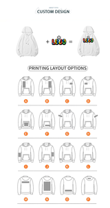 Sudadera con Capucha Personalizada de Alta Calidad, Unisex, Tallas Grandes, Cuello Redondo, Forro Polar para Invierno, Sudadera Gruesa para Hombre - Product Image 5