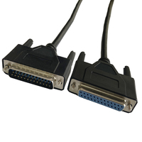Cable de Conexión de Software Láser ILDA de 25 Pines QS FB3 FB4, Conexión a Computadora, IP65, Línea de Señal de Luz Láser para Escenario, 5m/10m