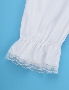 Disfraz de pantalón victoriano para niñas de 4 a 16 años, bombachos ligeros de secado rápido con ribete de encaje suelto con pantomima cómoda para disfraces - Product Image 5