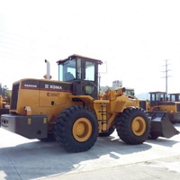 Tracteur agricole 5000 kg 5 tonnes 80 ch 4 roues motrices avec chargeur frontal 4x4 souffleuses à neige XGMA XG955H