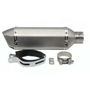 51mm Stainless Steel Universal Motorcycle Engine Exhaust Muffler Pipe For S1000RR YZF R1 CBR1000