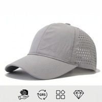 Casquette de baseball Bightsun à 6 panneaux, maille fine respirante, design bec de canard, protection solaire extérieure